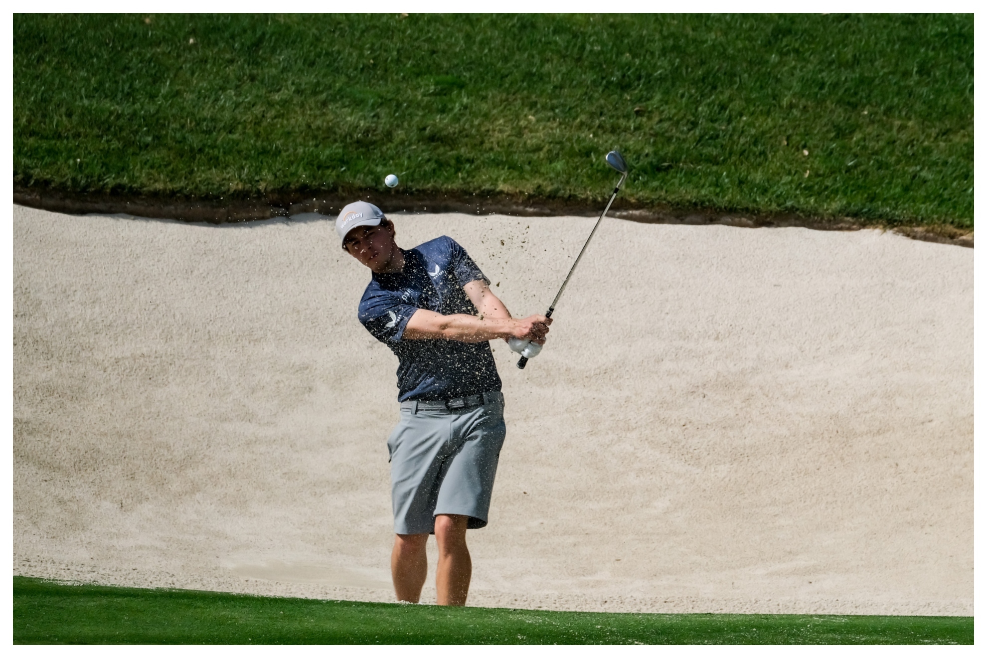 El ganador del US Open 2022 durante el Pro-Am / R.C. VALDERRAMA
