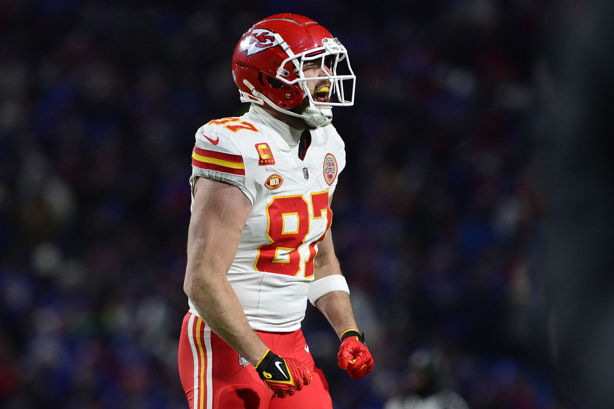 Travis Kelce le dedicó un touchdown a la cantante Taylor Swift
