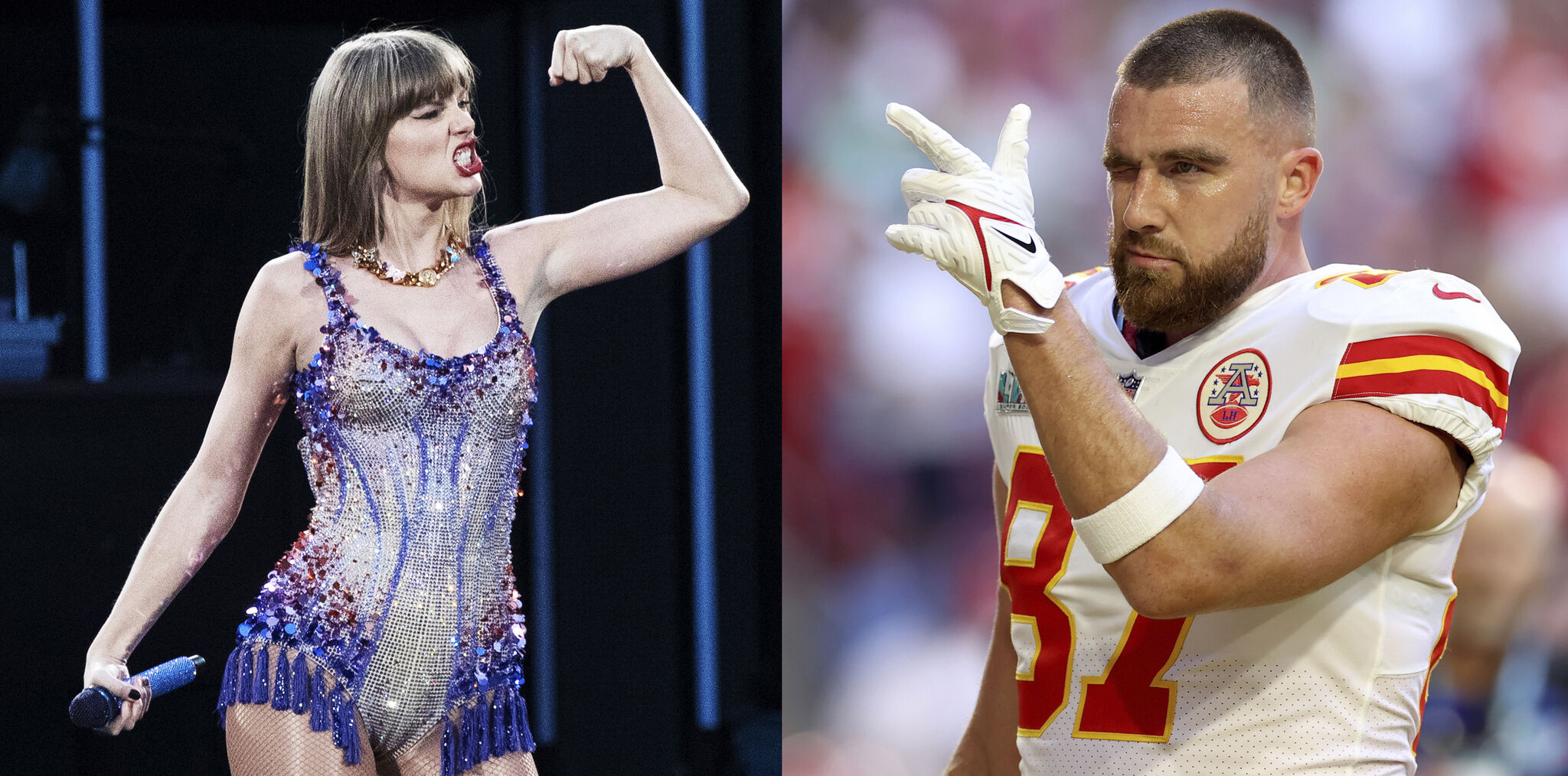 Taylor Swift y Travis Kelce