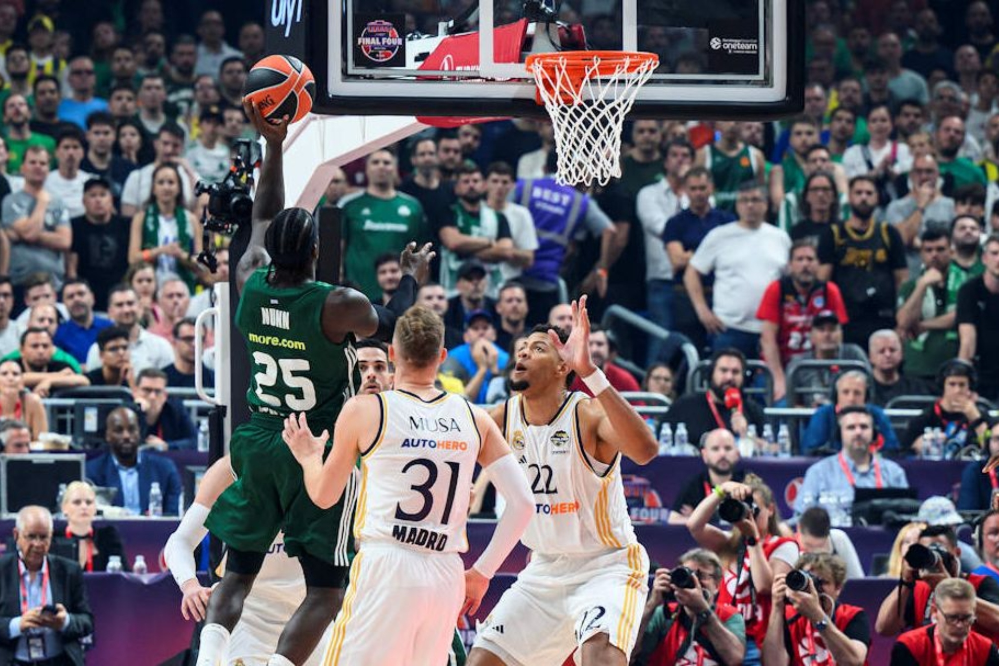 Uno a uno del Real Madrid vs Panathinaikos: la peor noche de sus estrellas