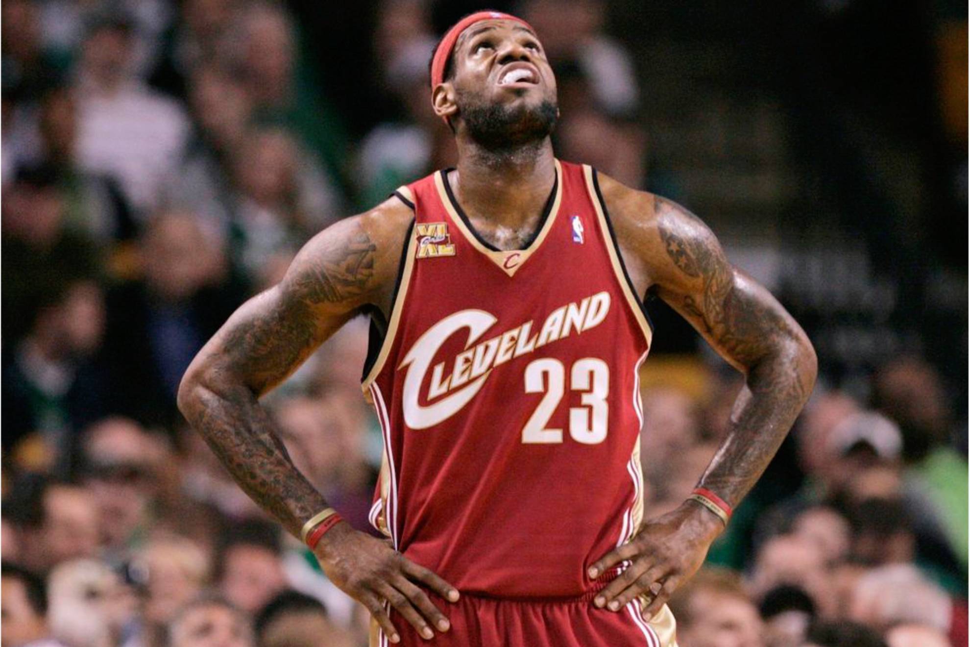 Lista de los puntos anotados por LeBron James en cada uno de sus equipos, image size:1980x1320