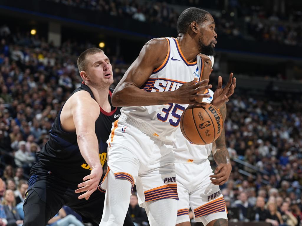 Durant, en el partido.