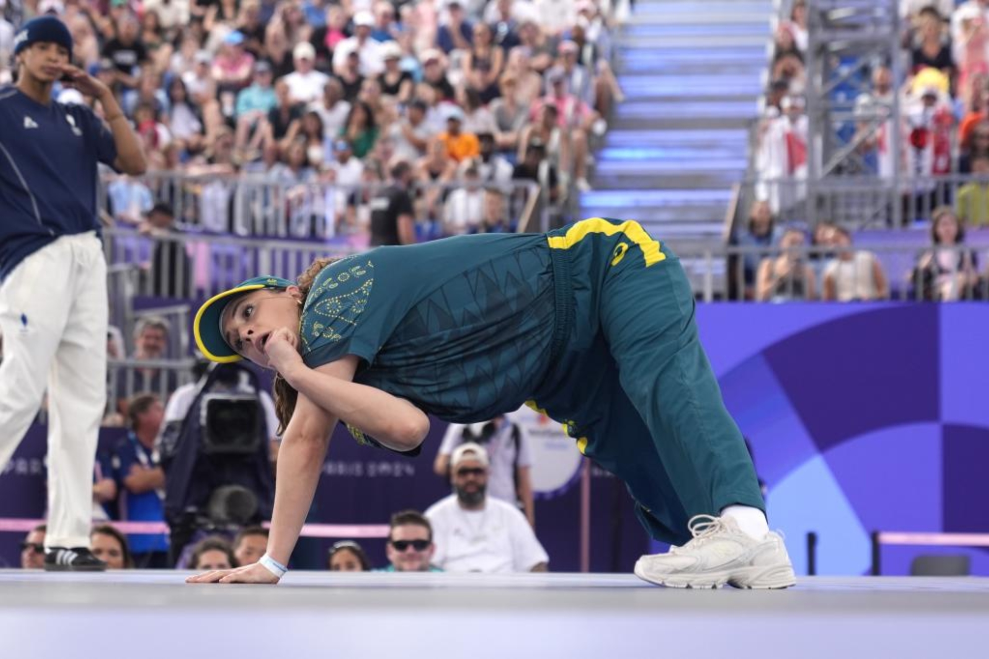La australiana Raygun, durante su competición en los Juegos EFE