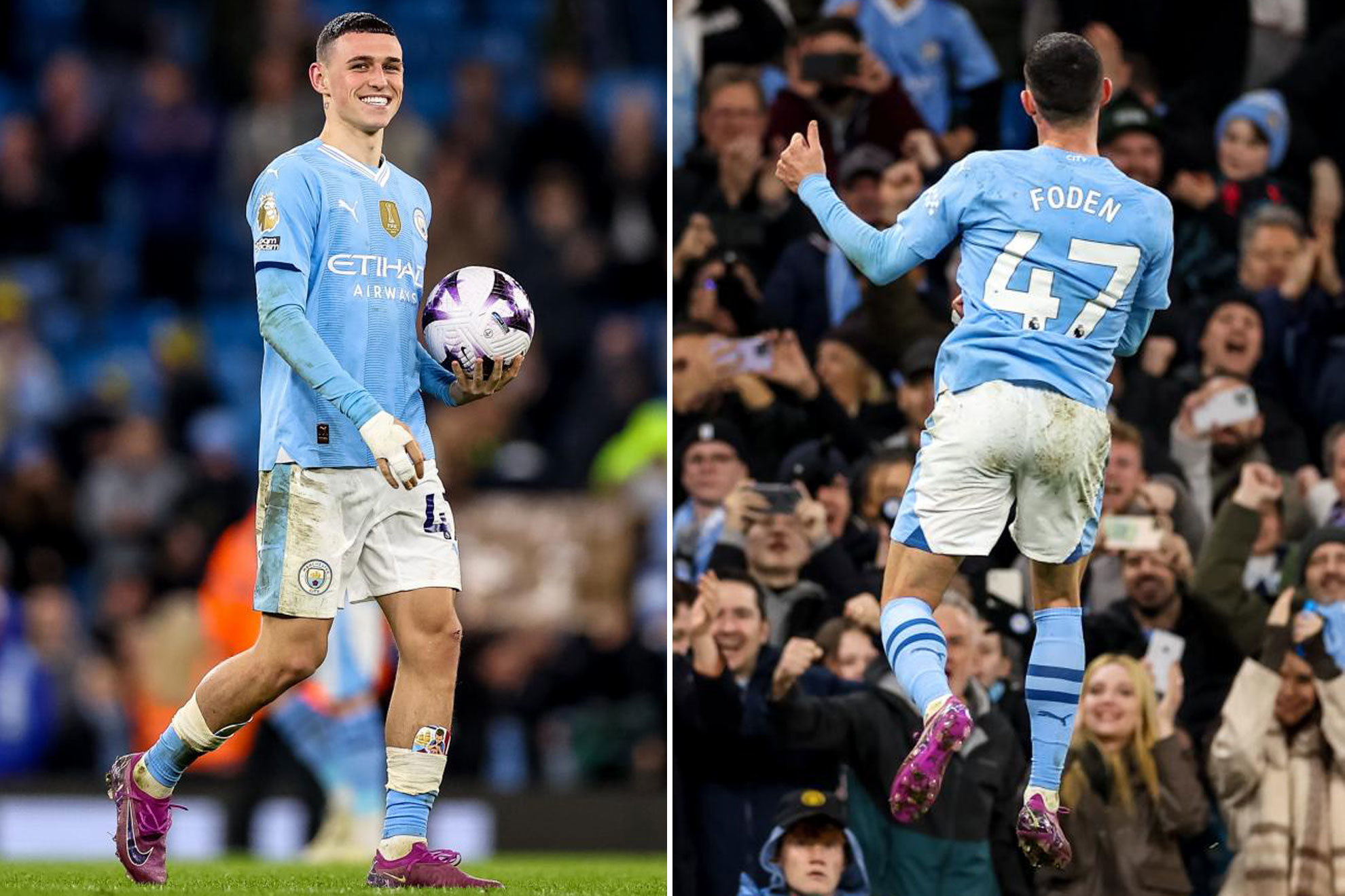 Foden, con el Manchester City.