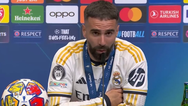 Carvajal: "Celebrando el gol he pensado "aquí estoy yo", es un día soñado"