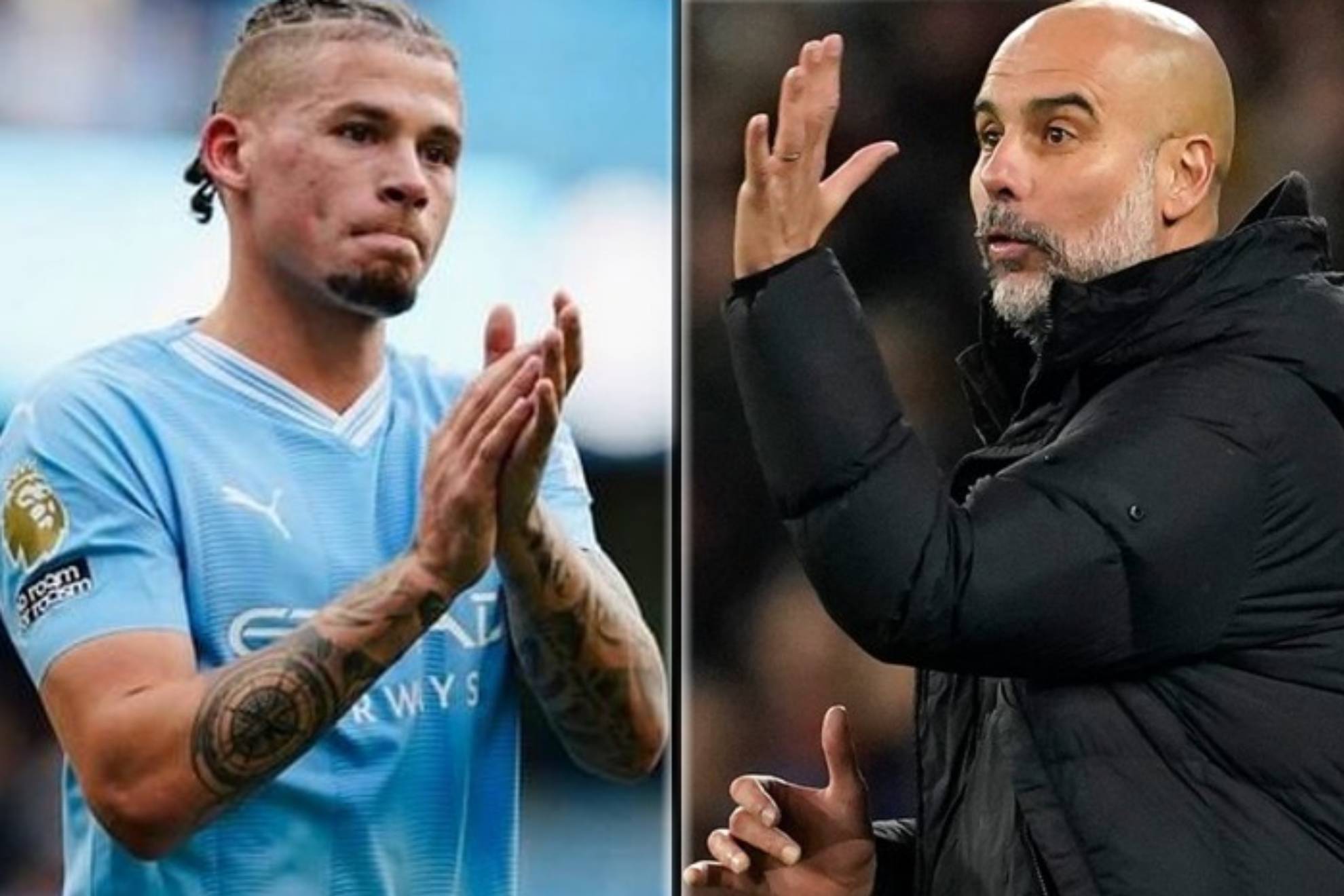 Pep Guardiola se disculpa con Kalvin Phillips por criticarlos públicamente por sus problemas de sobrepeso