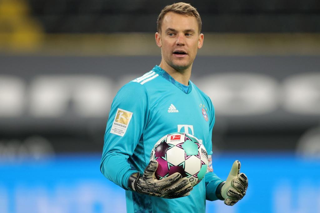 Neuer durante un encuentro con su equipo, el Bayern Múnich.