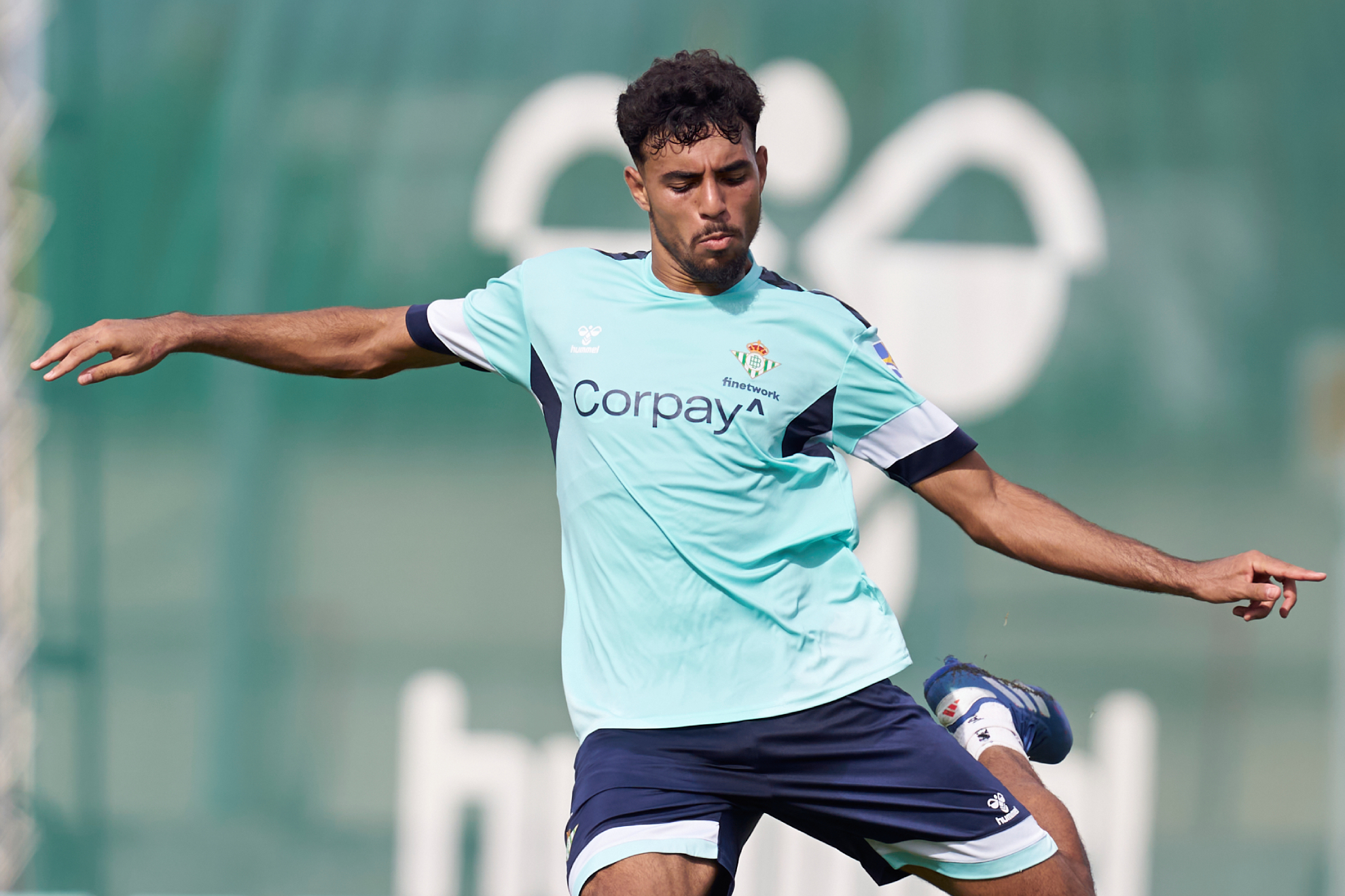 Chadi Riad, en un entrenamiento