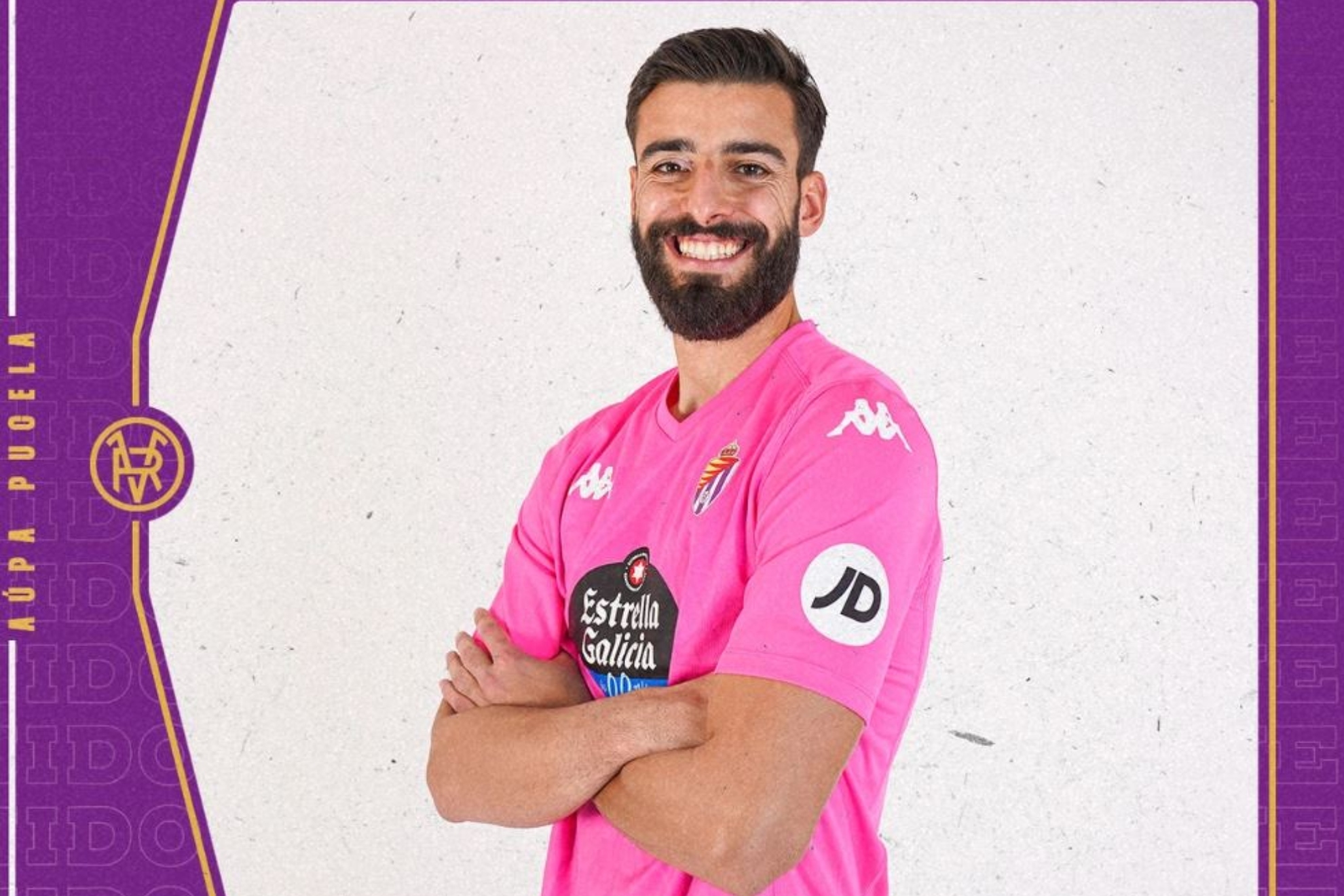 La imagen con la que el Valladolid ha anunciado la cesión de André Ferreira.