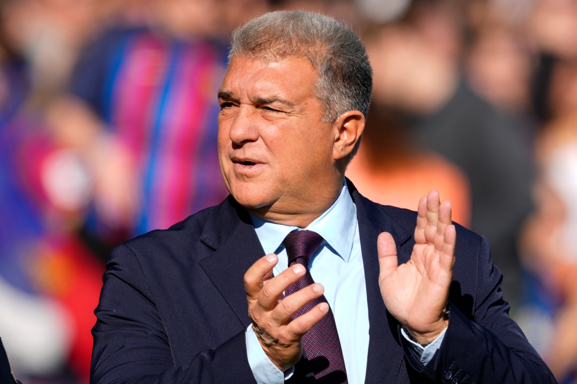 Joan Laporta, presidente del Barcelona.