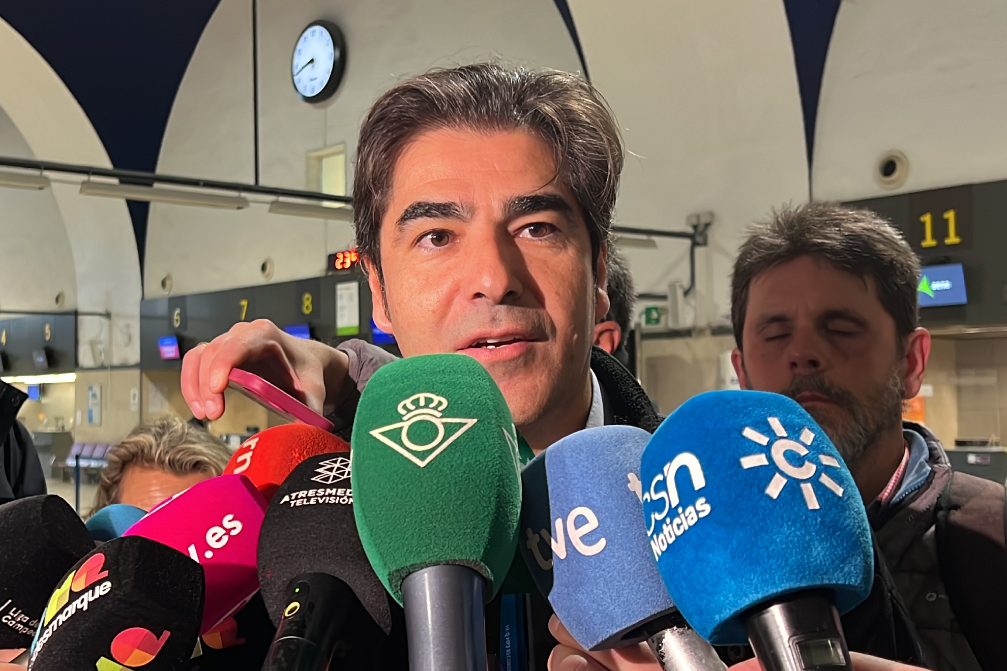 Haro en una imagen de archivo en el aeropuerto