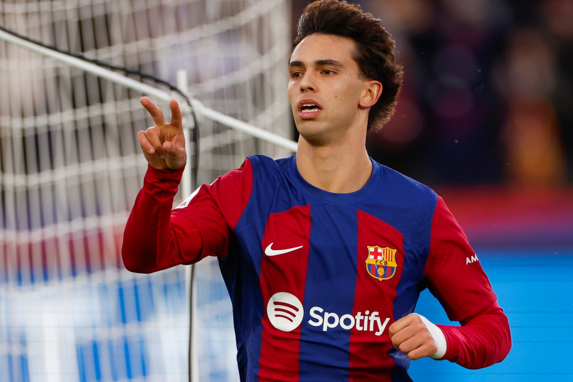 Joao Félix celebra su gol ante el Getafe.