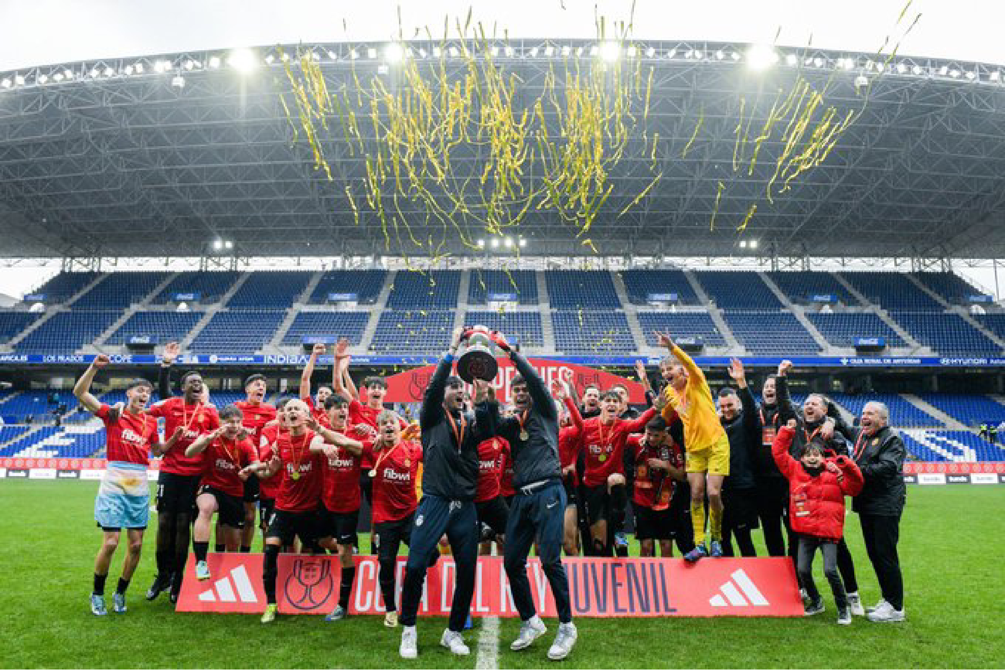 El Mallorca juvenil, campeón de la Copa del Rey