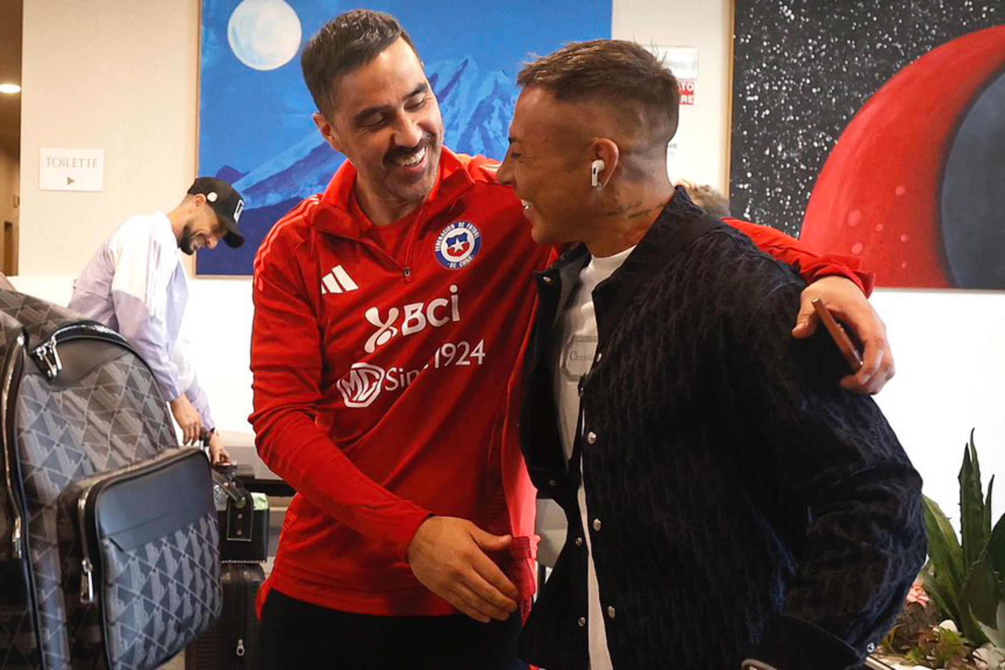 Claudio Bravo, con su selección