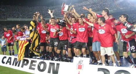 RCD Mallorca, campeón de la Copa del Rey 2003