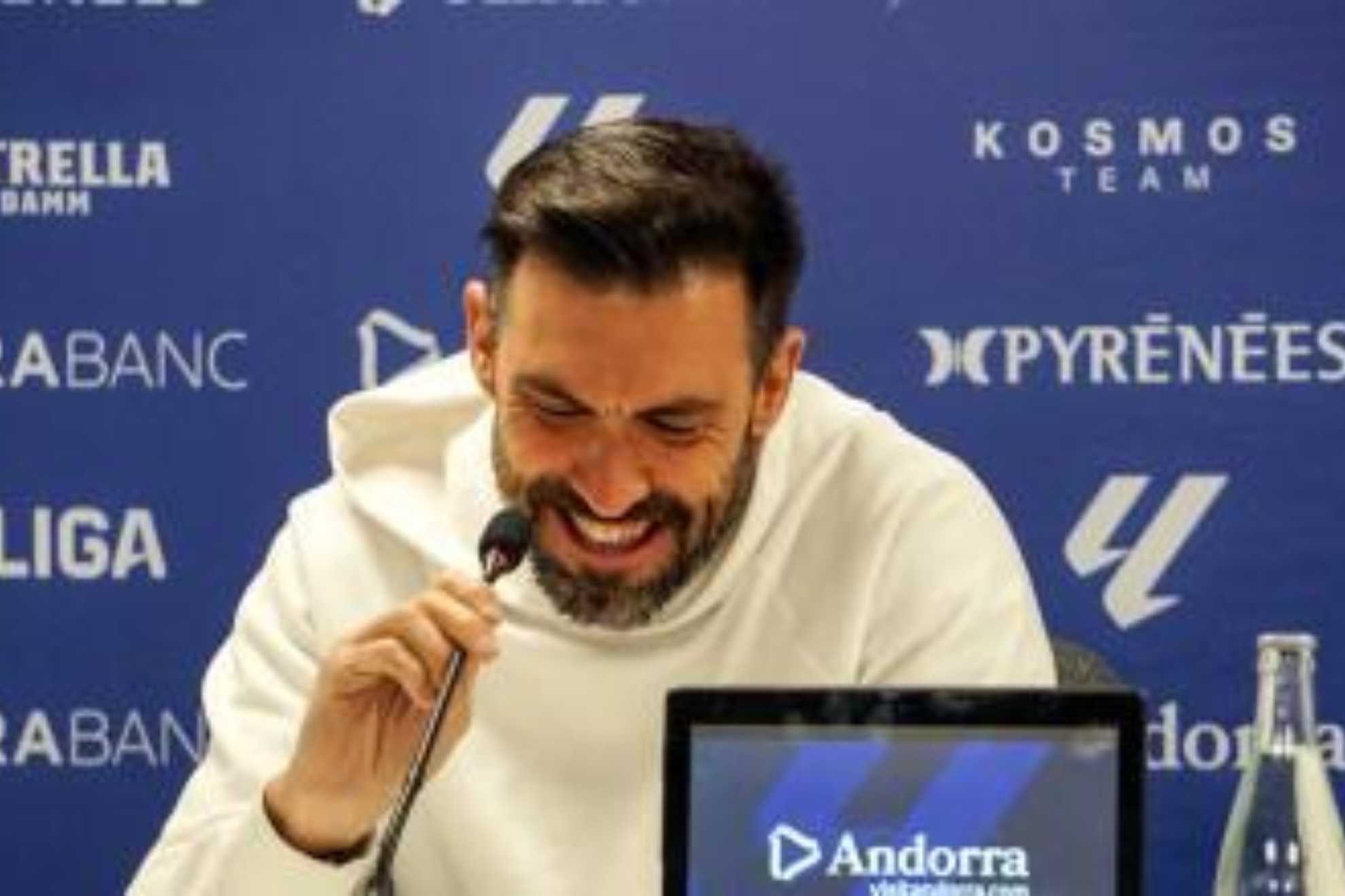 Eder Sarabia, en rueda de prensa