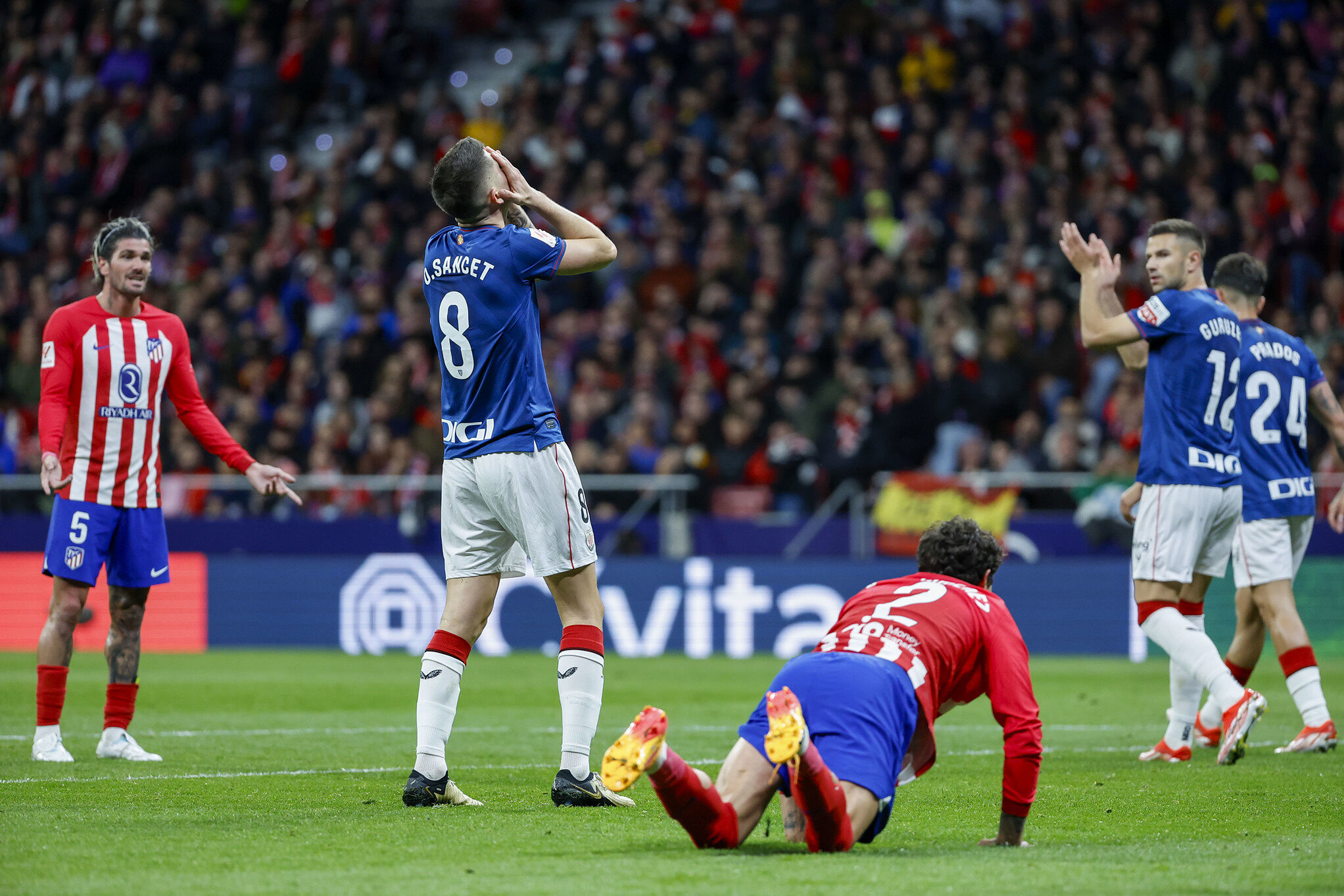 Sancet y Galarreta tienen complicado entrar en la convocatoria para Getafe