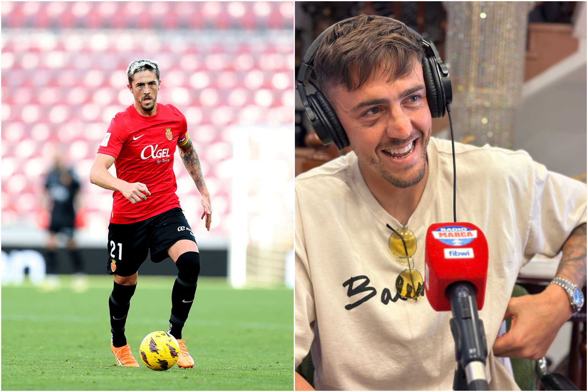Antonio Raillo en los estudios de Radio MARCA.