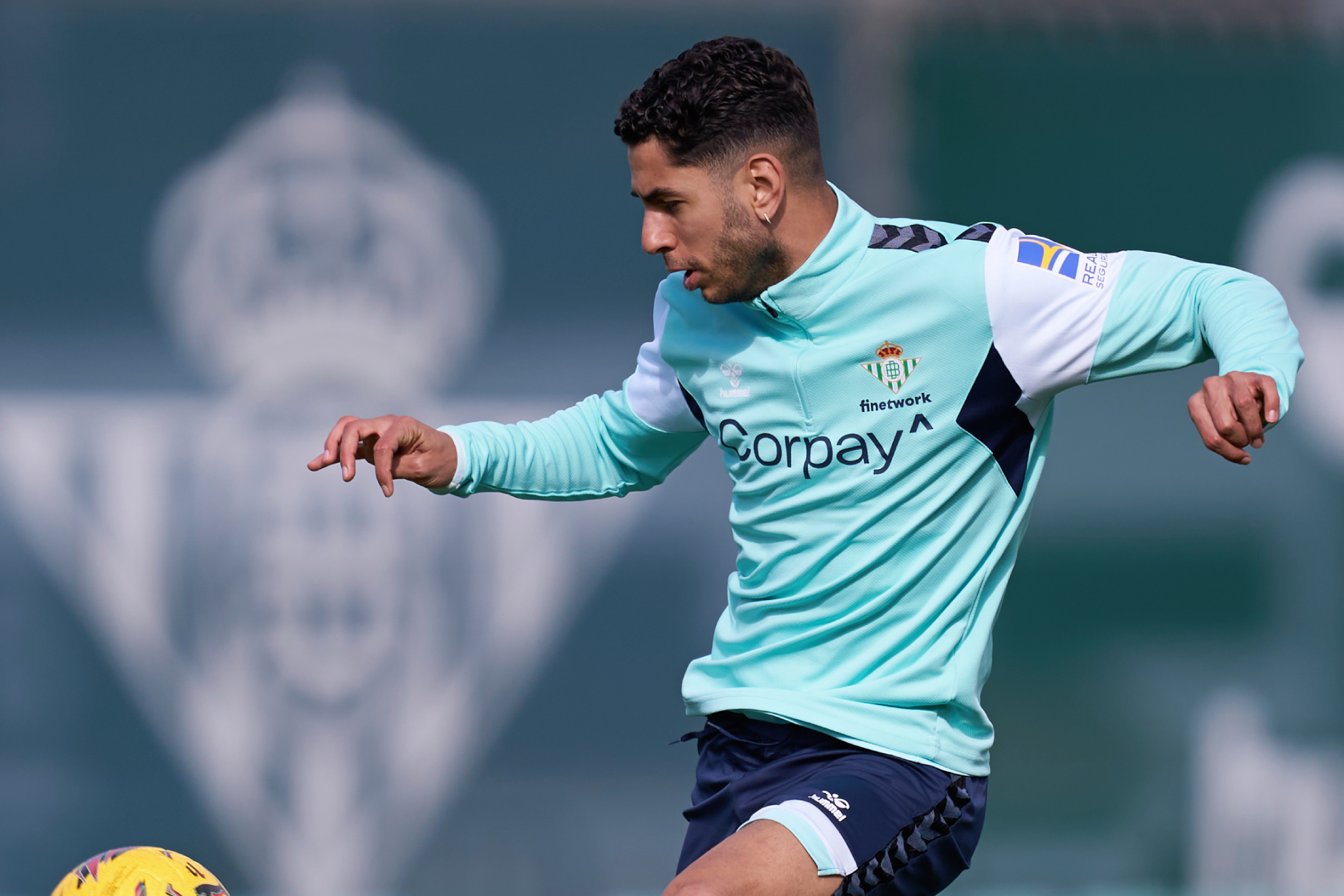 Ayoze, entrenándose
