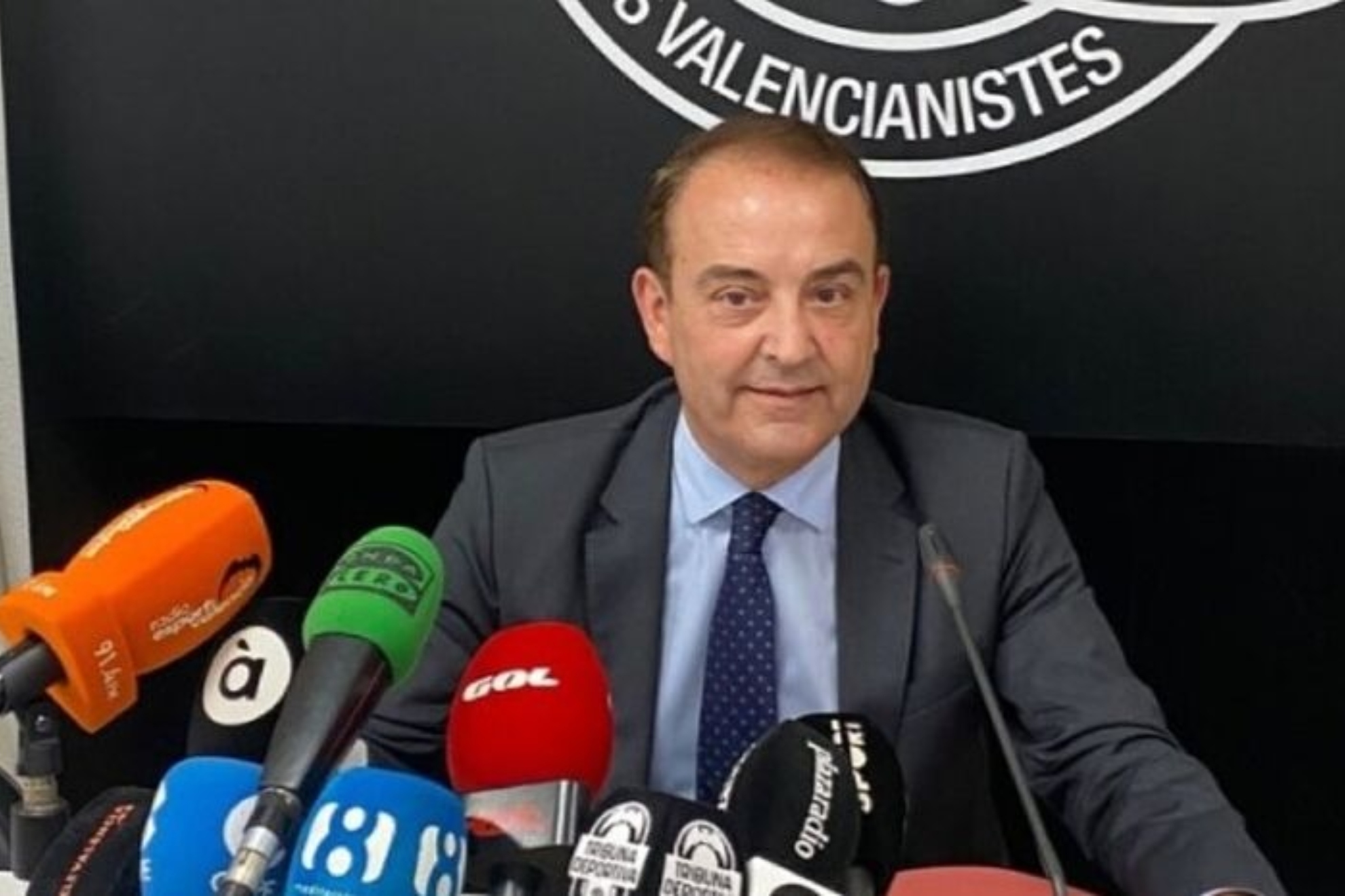 Miguel Zorio, durante una rueda de prensa.