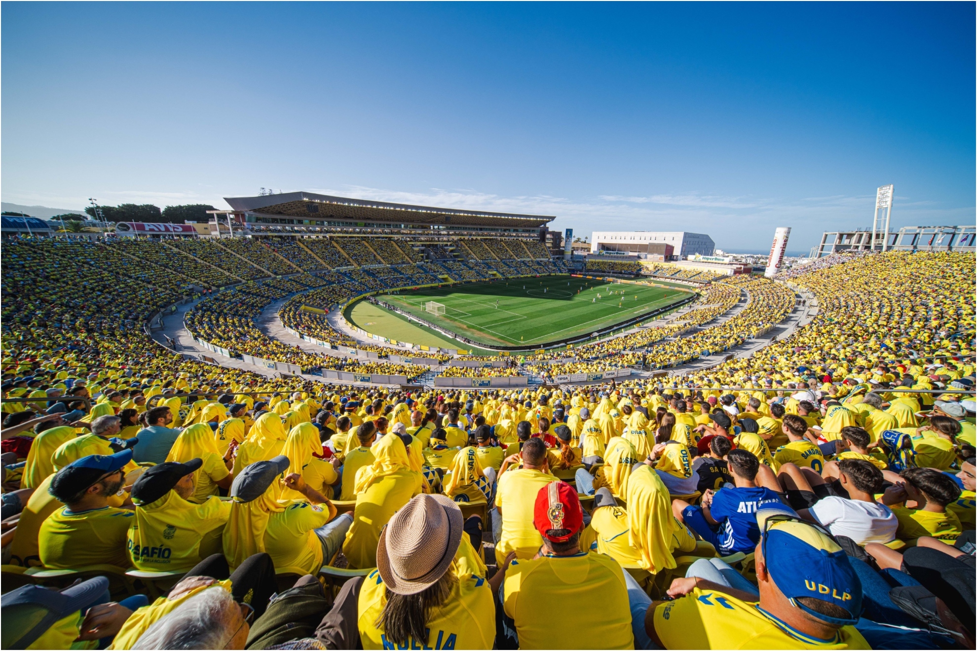 Panorámica del estadio de la UD Las Palmas.