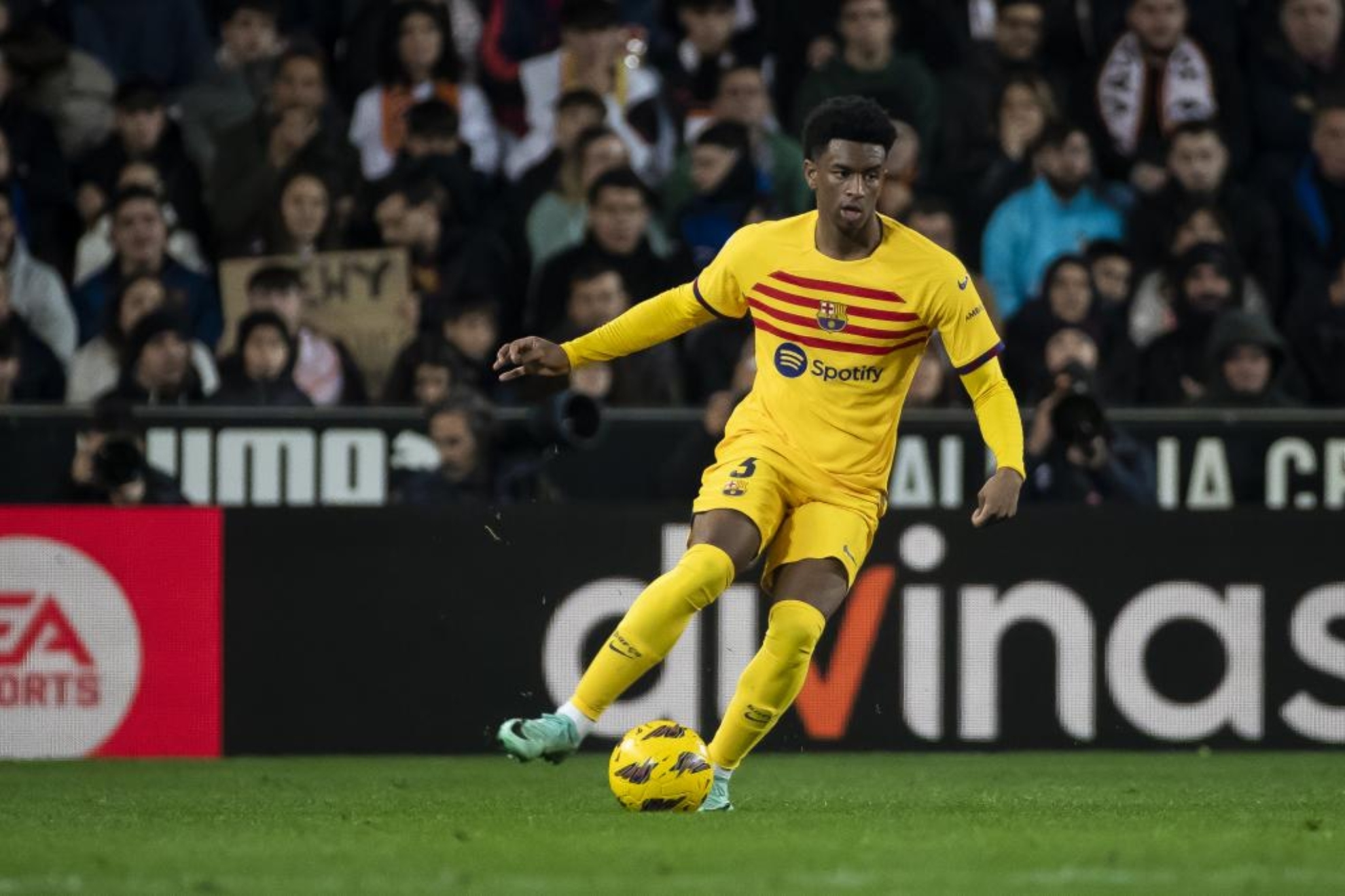Balde, durante la temporada.