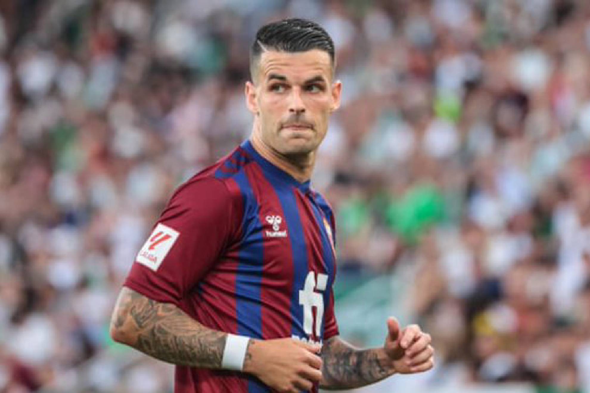 Álex Martínez, en un partido.