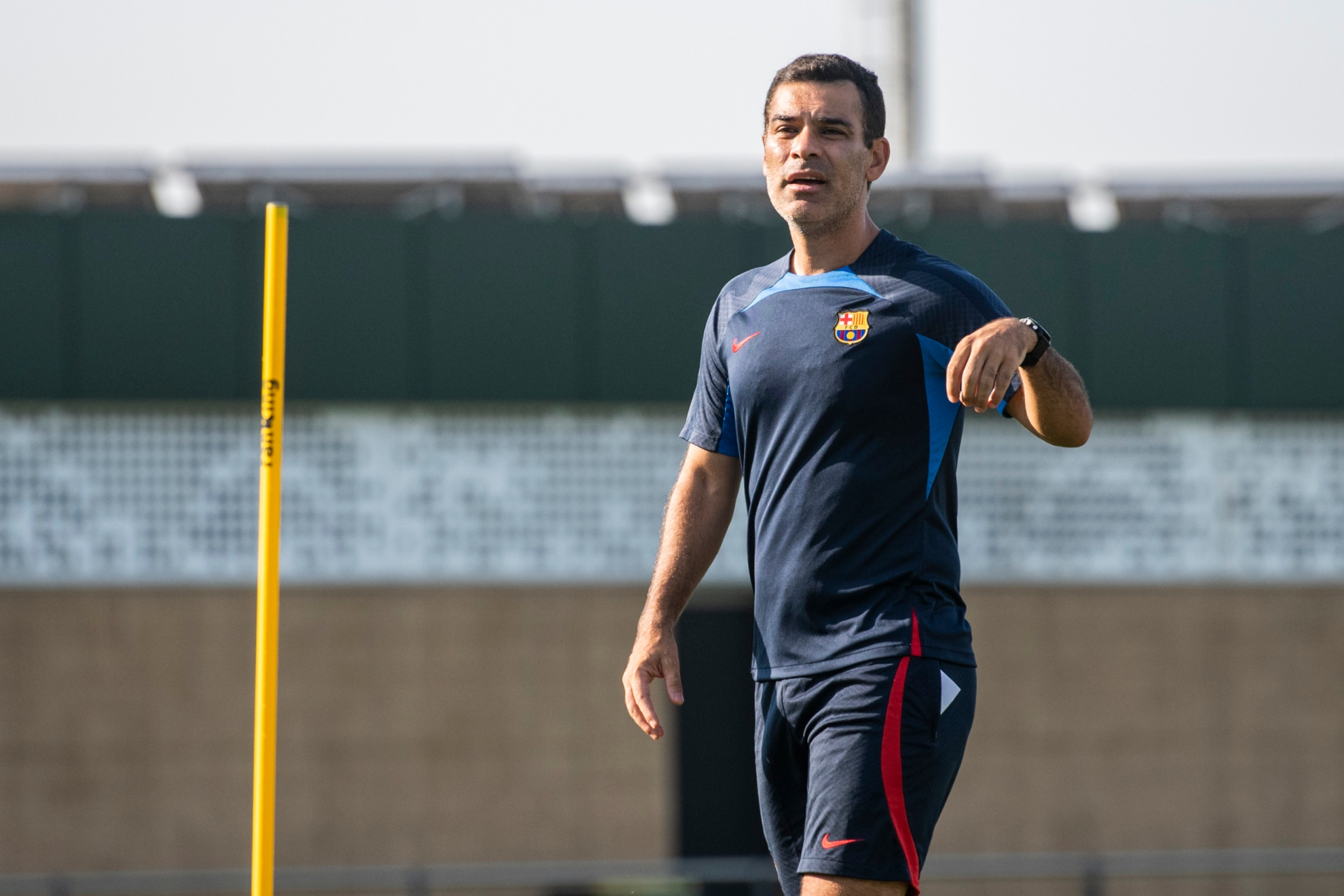 Rafa Márquez, técnico del Barcelona Atlètic.