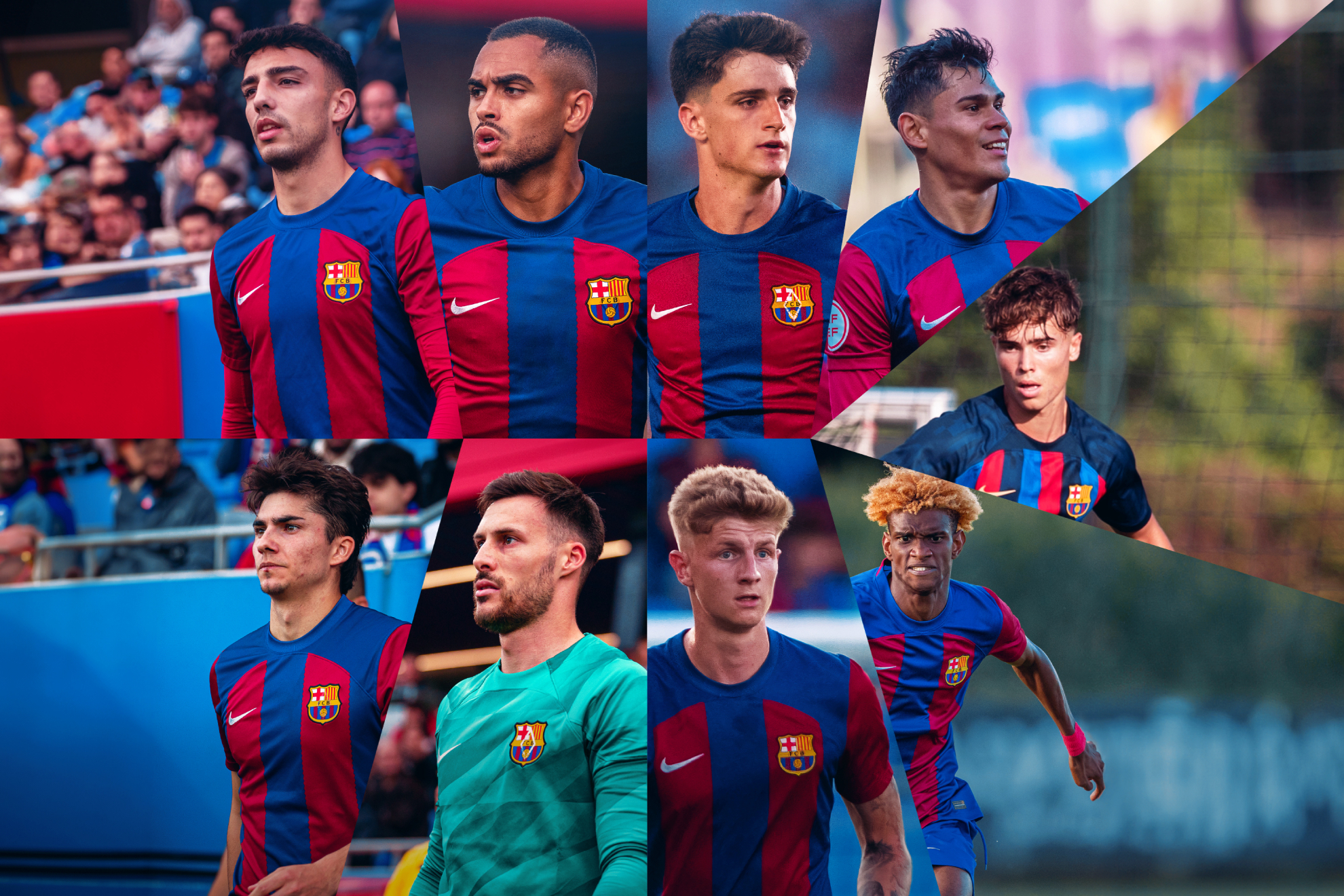Estos nueve jugadores terminan contrato con el Barça B: Pau Víctor, Moha, Pelayo, Marc Vidal, Naim, Cuéllar, Iker Goujon, Josep Cerdà y Saïdou Bah.