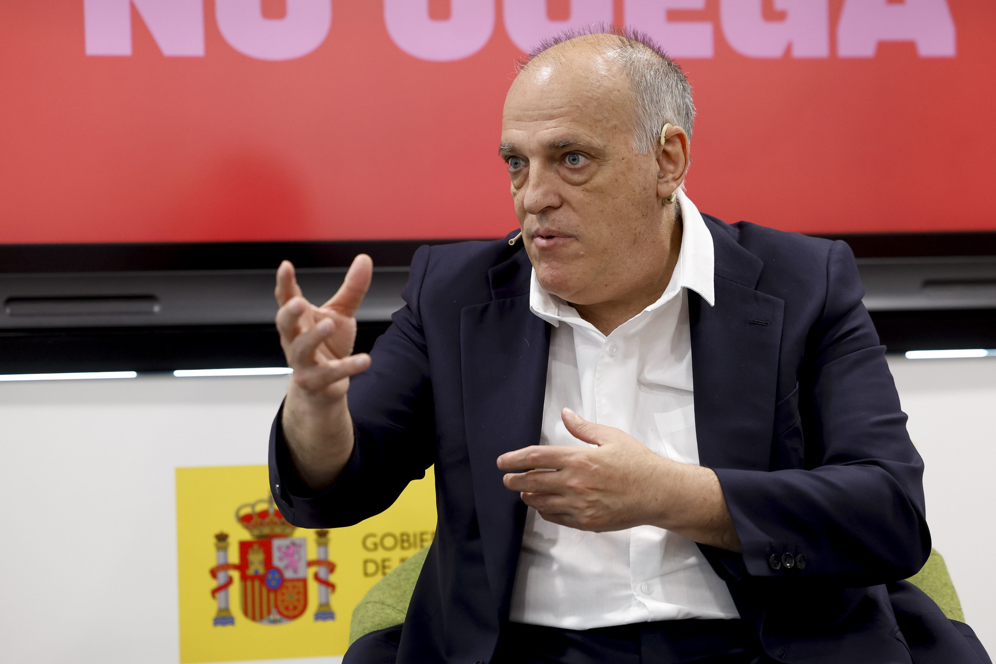 Javier Tebas, presidente de LaLiga.