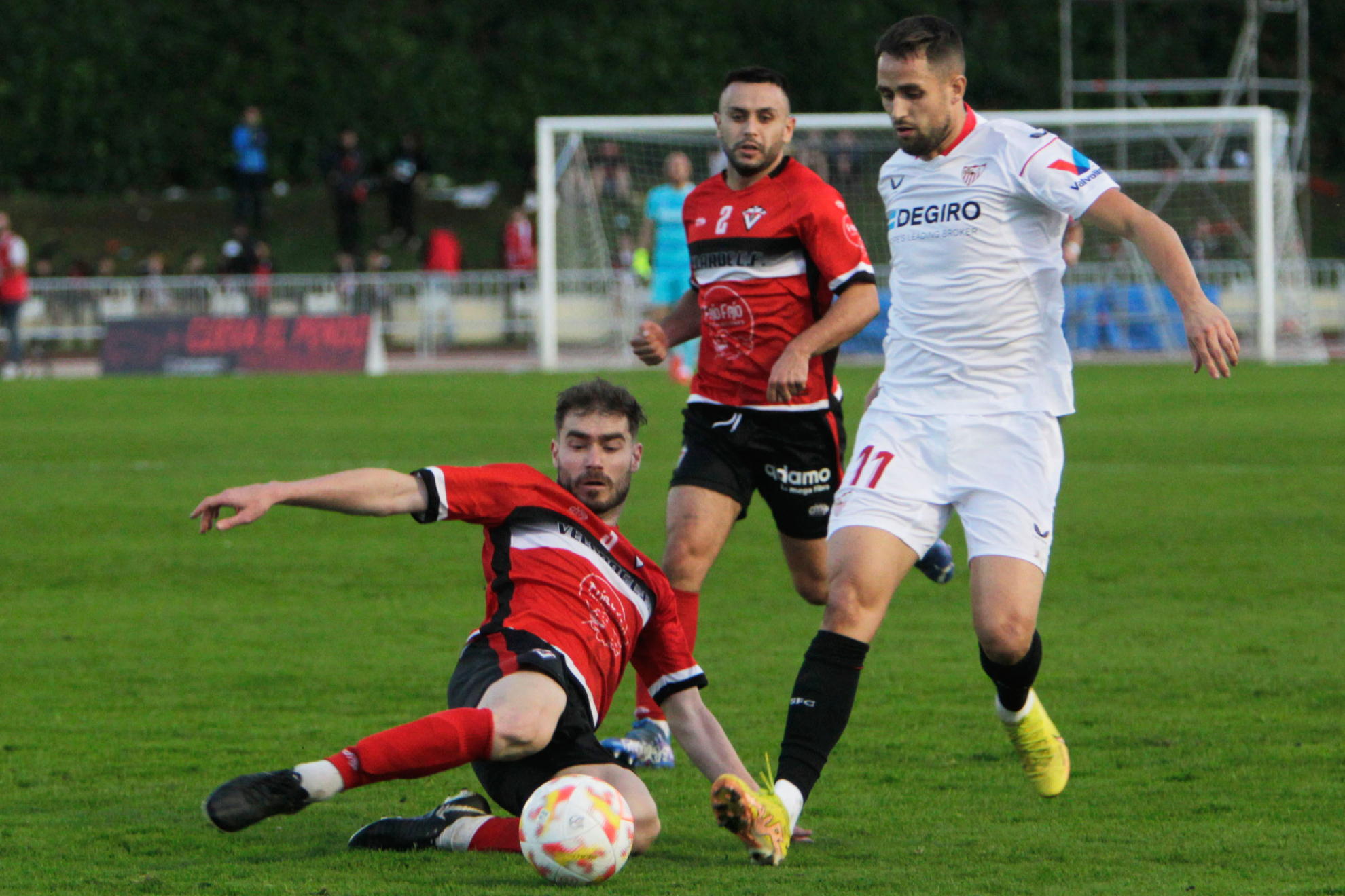 Januzaj, en un partido con el Sevilla