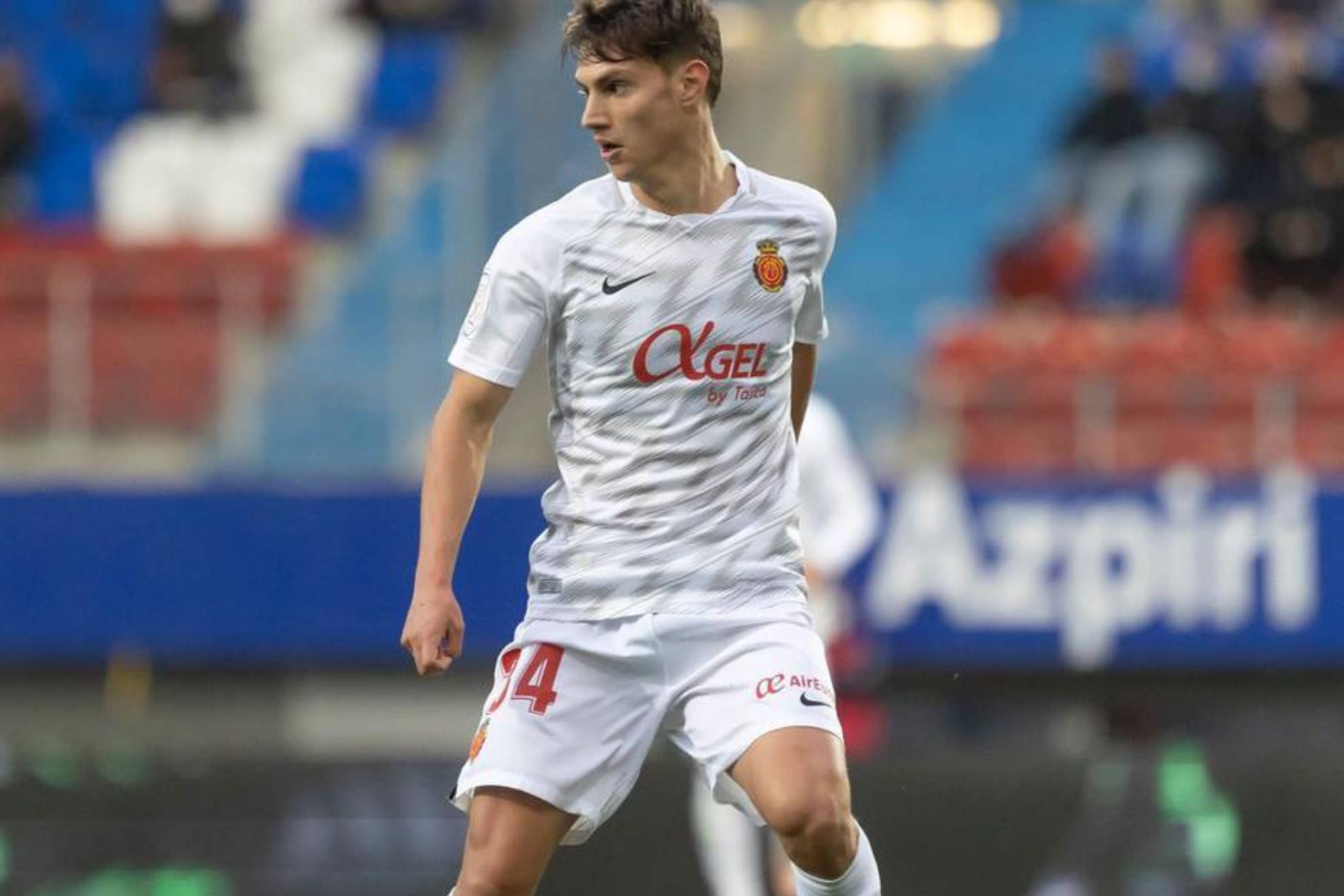 Llabrés, en un partido con el Mallorca