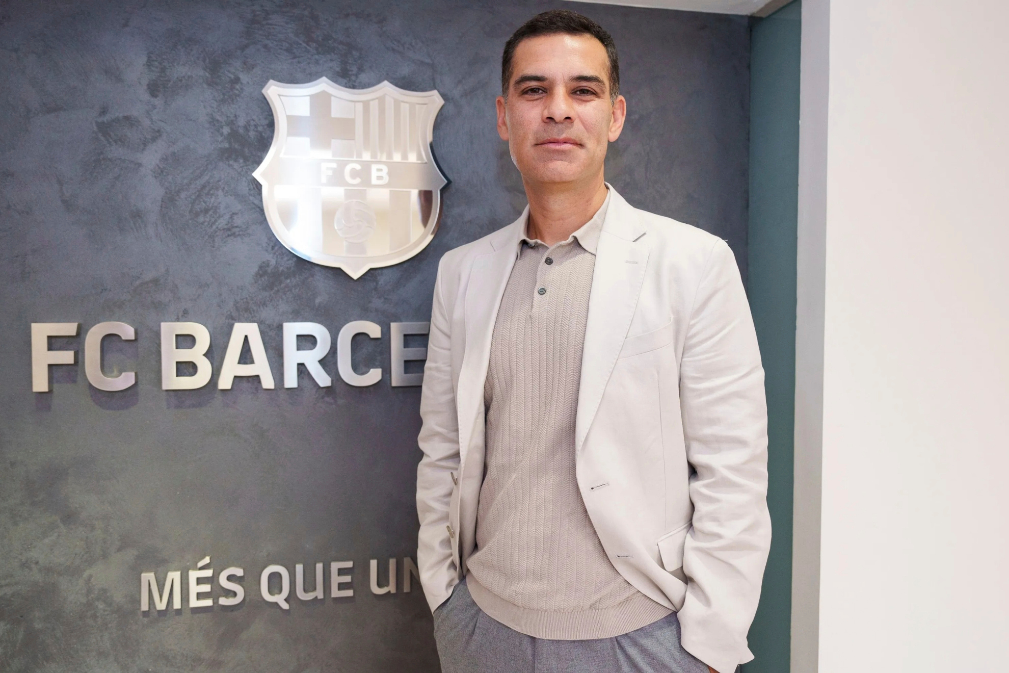 Rafa Márquez, exentrenador del Barça B.