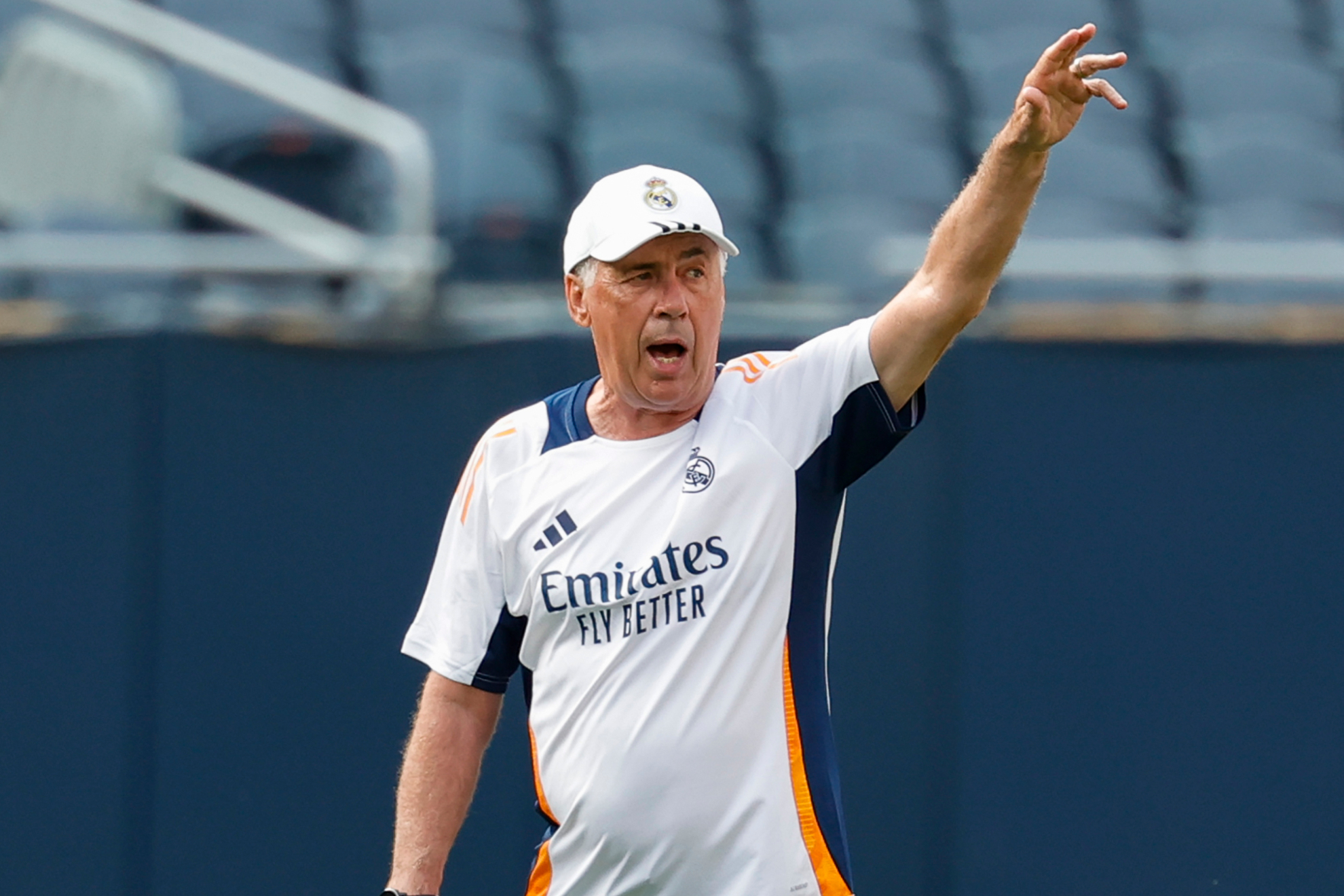 Ancelotti, ante un nuevo reto en el Real Madrid.