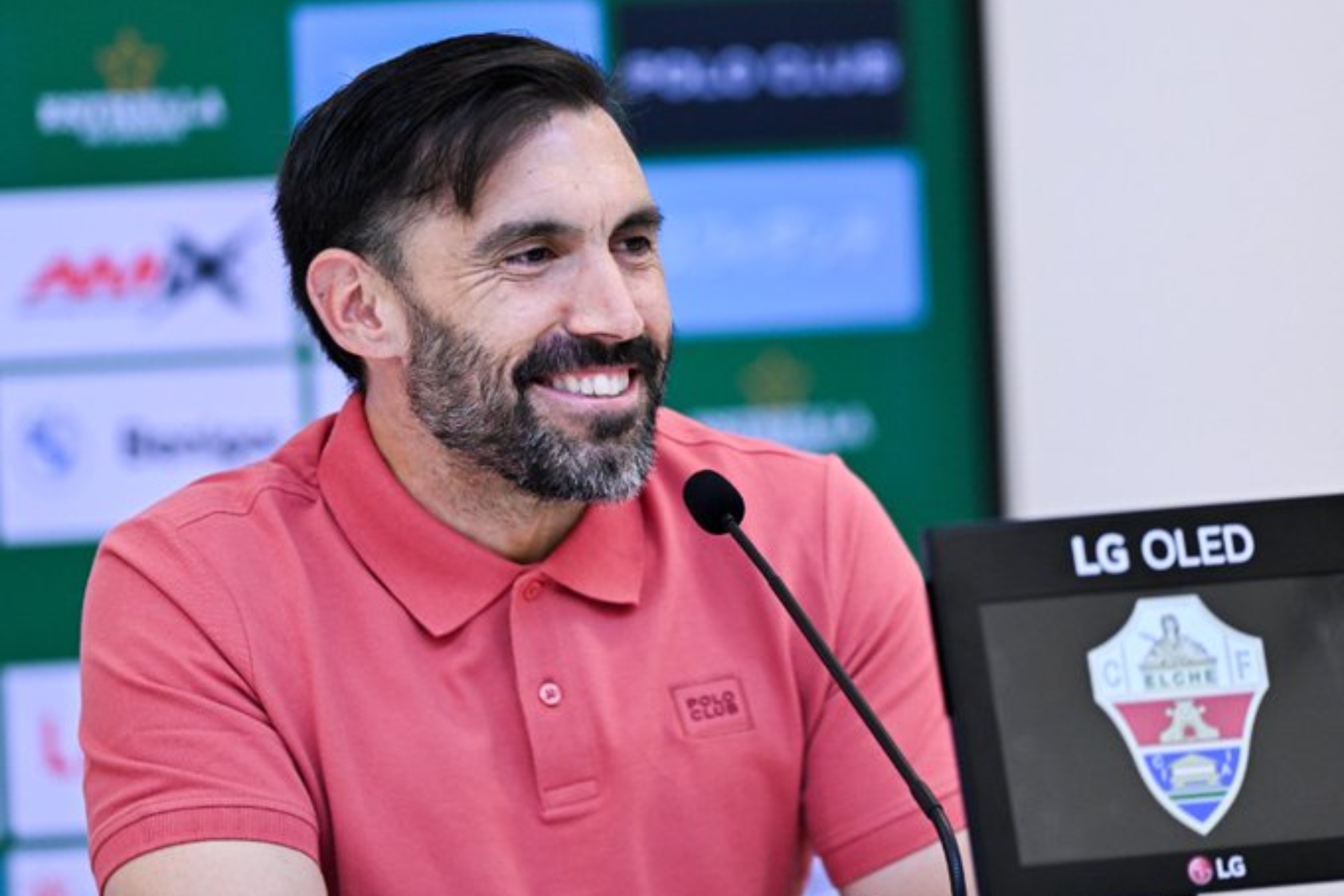 Eder Sarabia, hoy en sala de prensa.