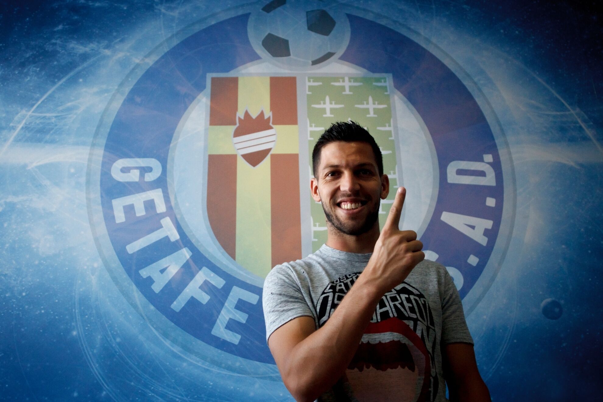 El futbolista malagueño marcó los goles del ascenso con el Getafe en 2024