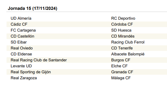 El calendario completo de LaLiga Hypermotion 2024/25