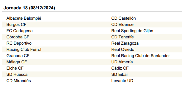 El calendario completo de LaLiga Hypermotion 2024/25