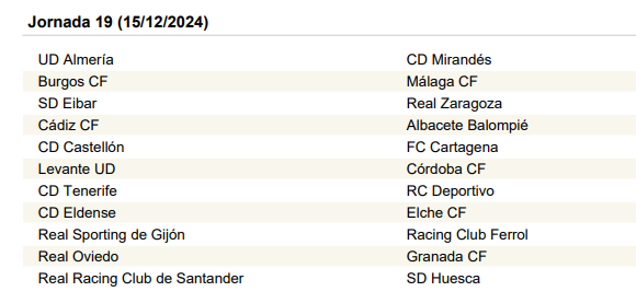 El calendario completo de LaLiga Hypermotion 2024/25