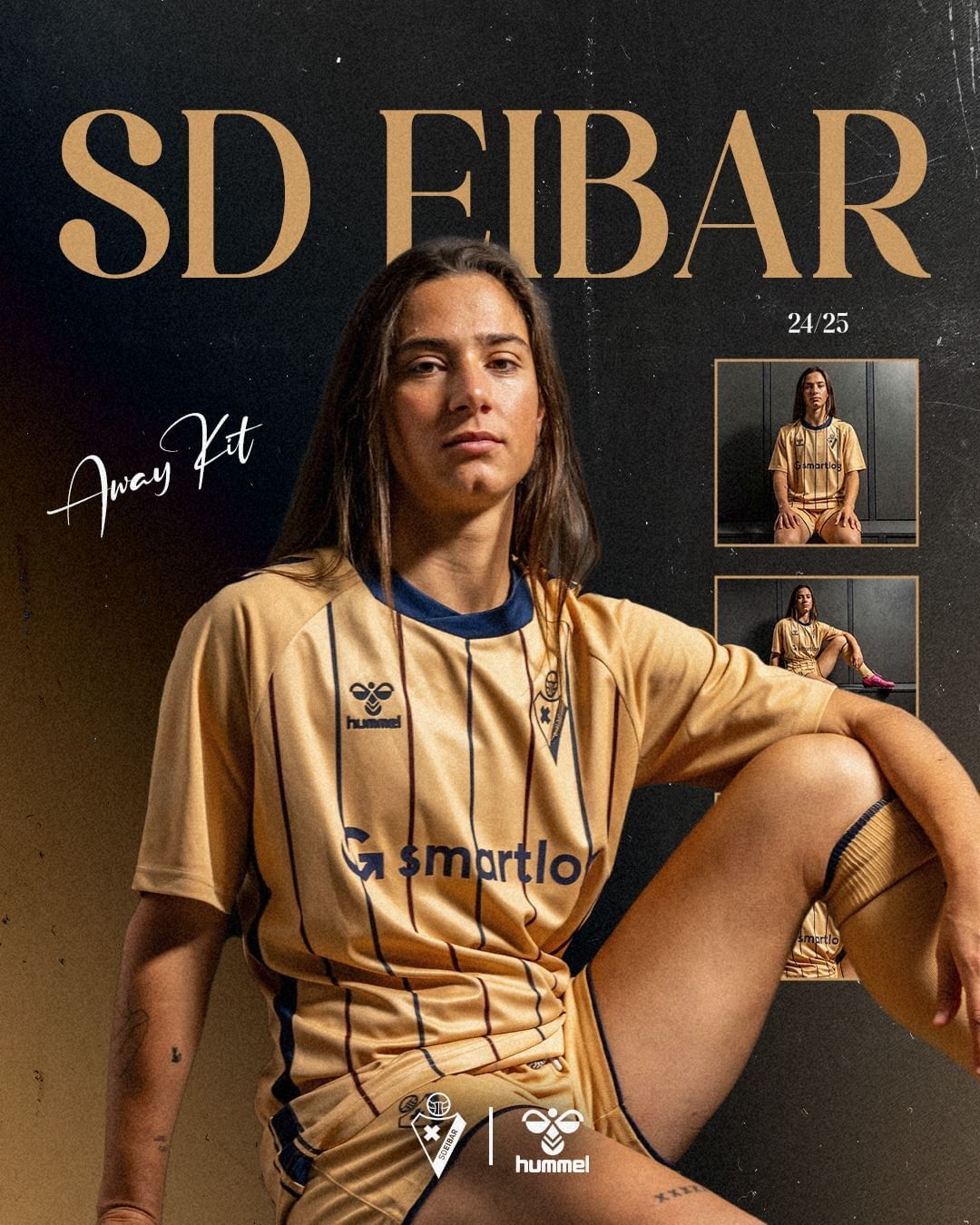 Equipación visitante del Eibar