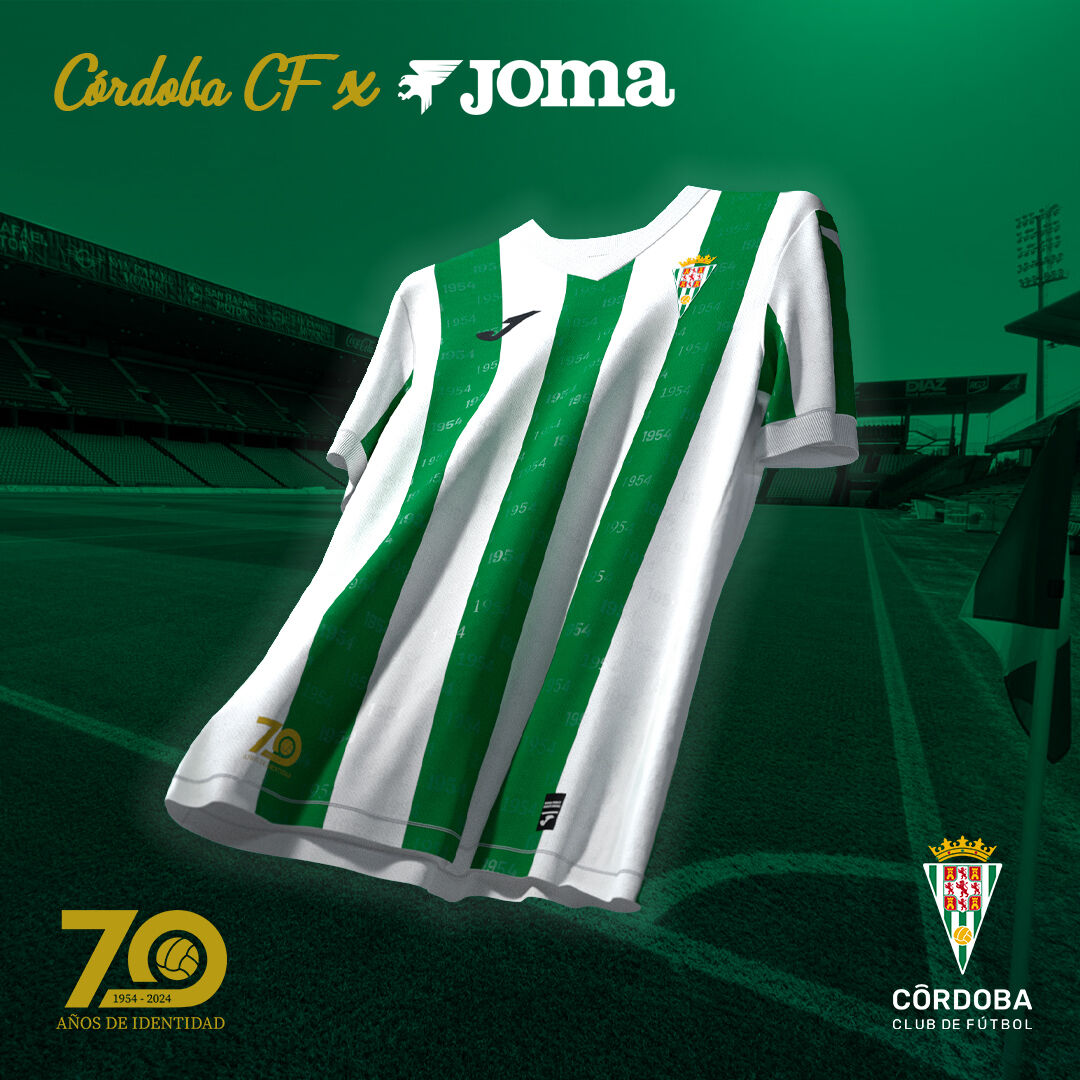 Nueva equipación del Córdoba