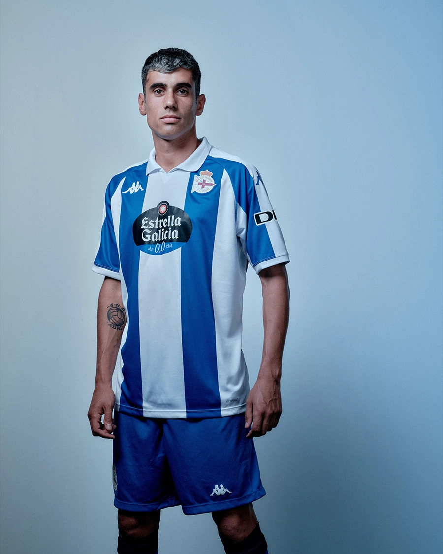 Primera equipación del Dépor