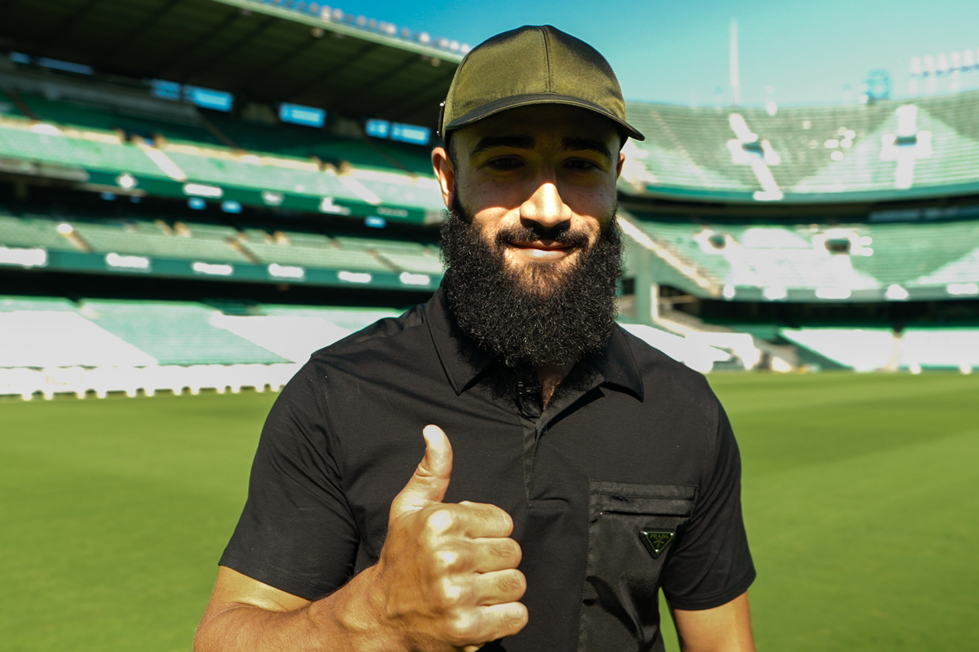 Fekir, en su despedida del Betis