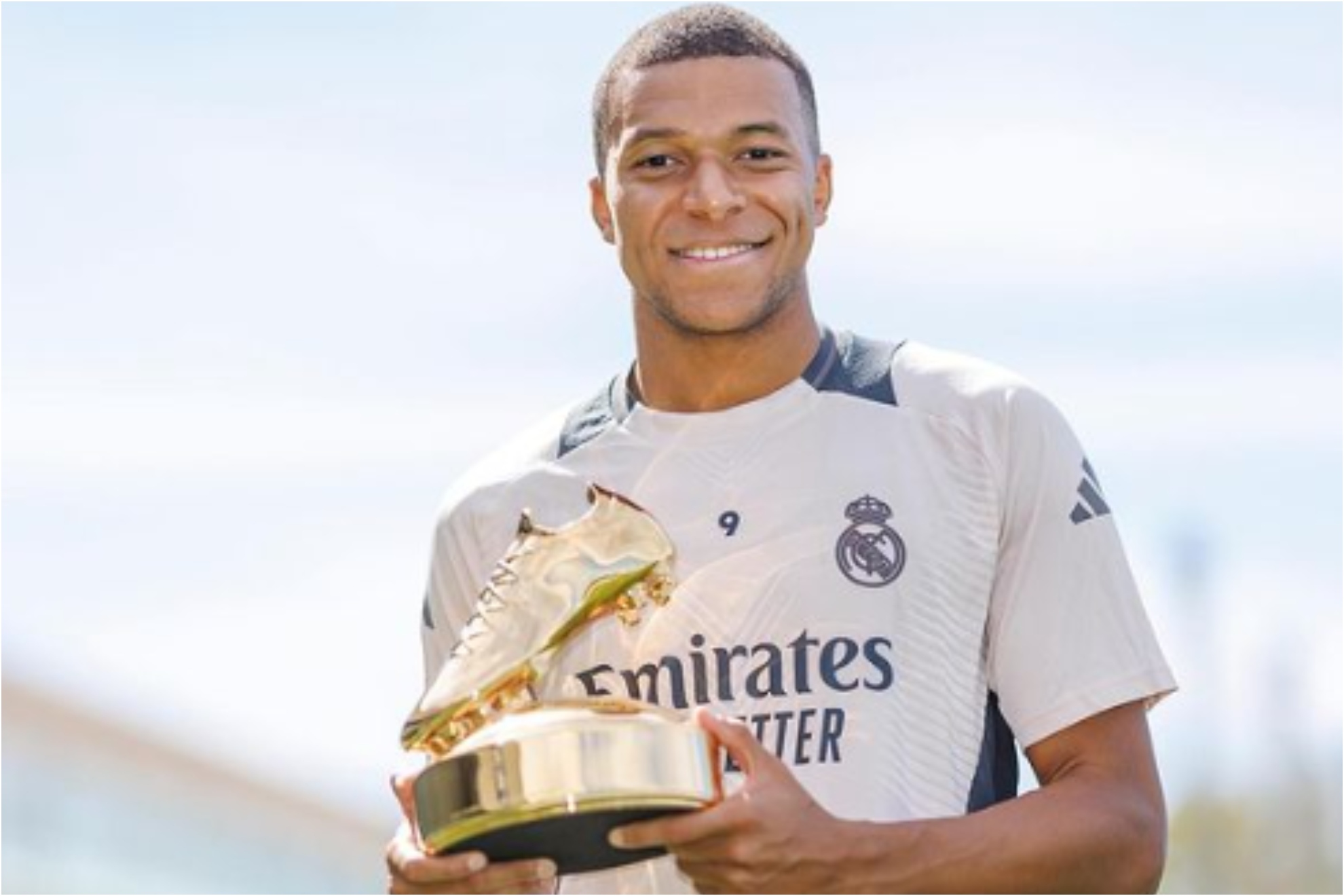 El guiño de Kylian Mbappé a sus excompañeros y staff del PSG por la Bota de  Oro de la pasada Champions