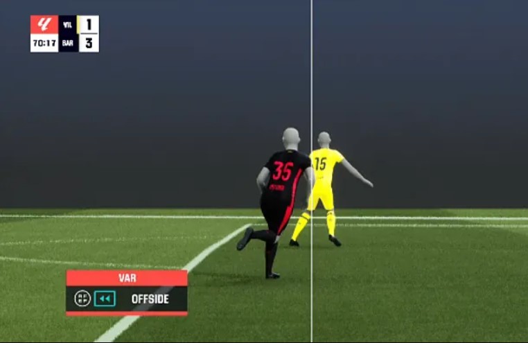 El VAR anuló el gol del Villarreal en el 68'