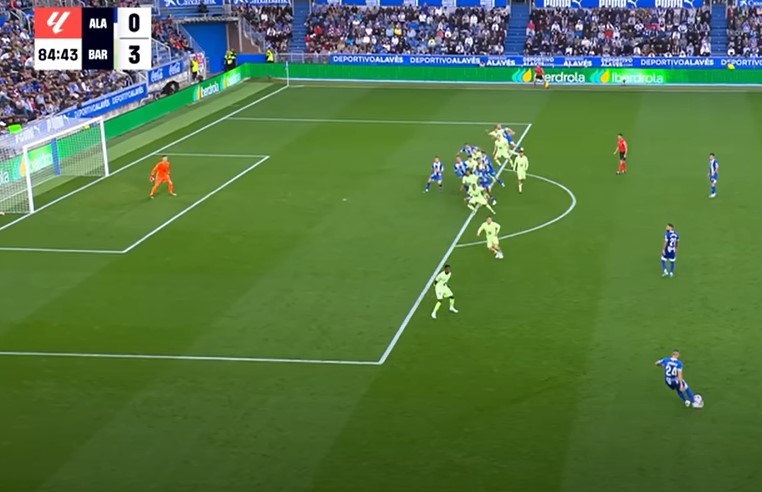 Gol anulado a Mouriño en el 85'