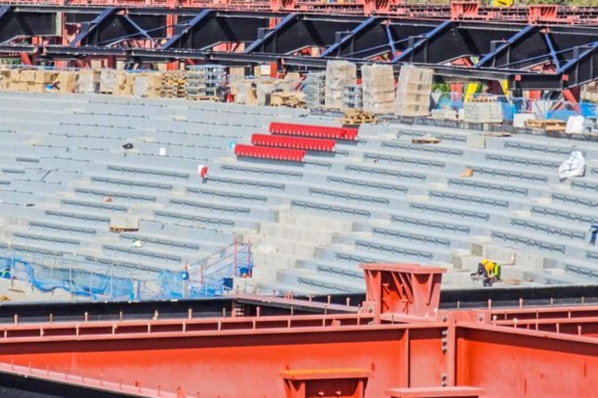 Los primeros asientos del Spotify Camp Nou.