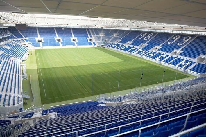 Hoffenhein. Rhein-Neckar-Arena. 5.50 millones