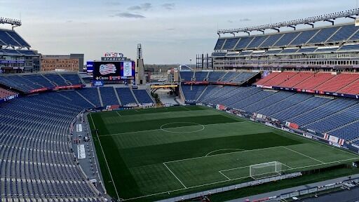 New England Revolutions. Gilette Stadium. 6.40 millones