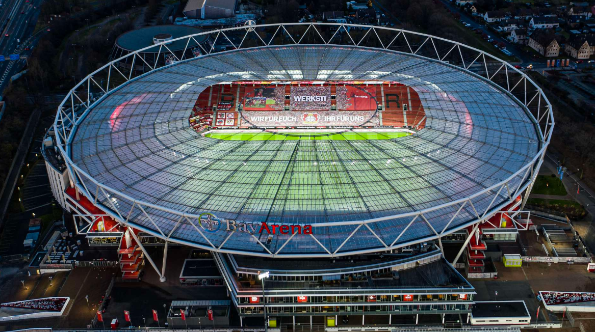 Bayer Leverkusen. BayArena. 29.90 millones